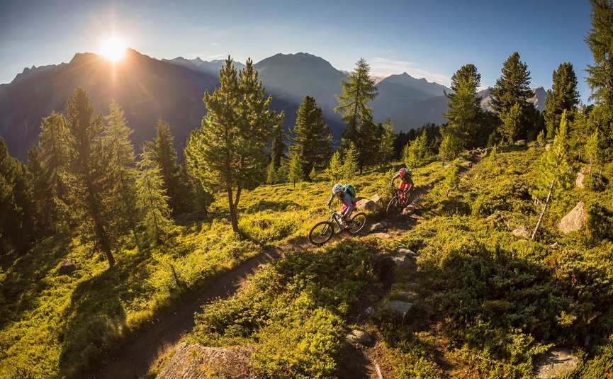 Ladder mountain trails