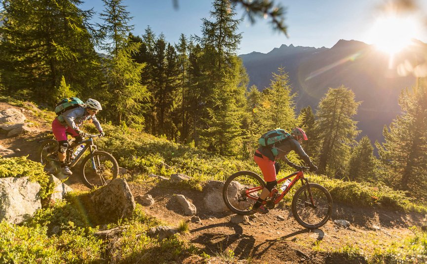 Ladder mountain trails