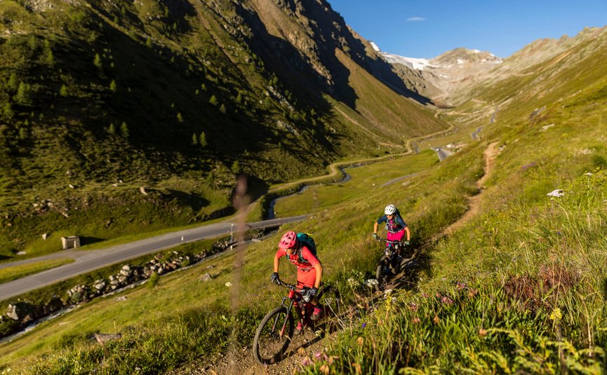 Ladder mountain trails